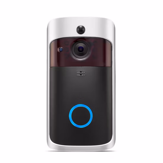 Visiophone sans fil, sonnette vidéo, caméra