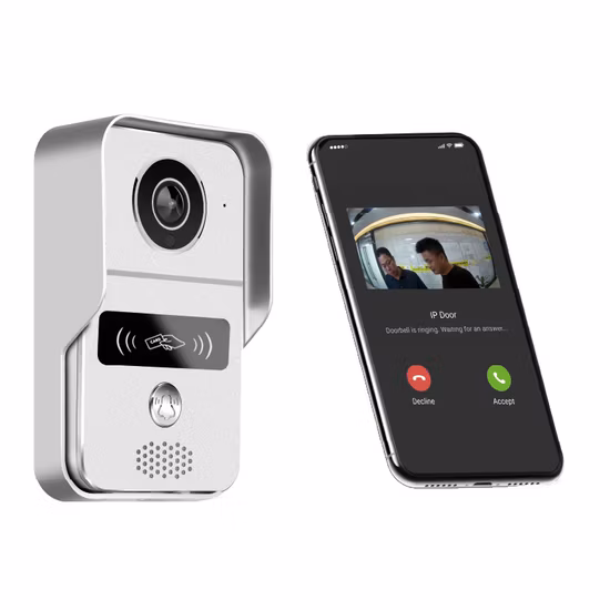 Caméra de sonnette vidéo WiFi avec détection de mouvement et vision nocturne IR