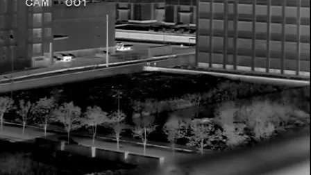 Caméra IP thermique infrarouge PTZ de Surveillance longue portée de 5km, jour et nuit, Zoom Lwir Visible
