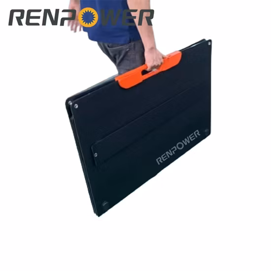 Camping 80W 5V/12V/18V ETFE Module de panneau solaire portable panneau solaire pliable avec type USB