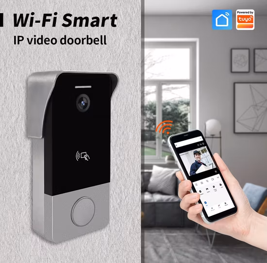 Tuya – sonnette intelligente, caméra vidéo étanche, caméra de sécurité domestique