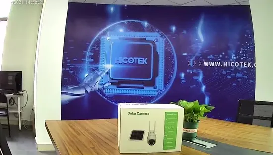 Hico WiFi système d'énergie solaire 2 mégapixels 1080P HD sans fil CCTV IP sécurité caméra de balle extérieure